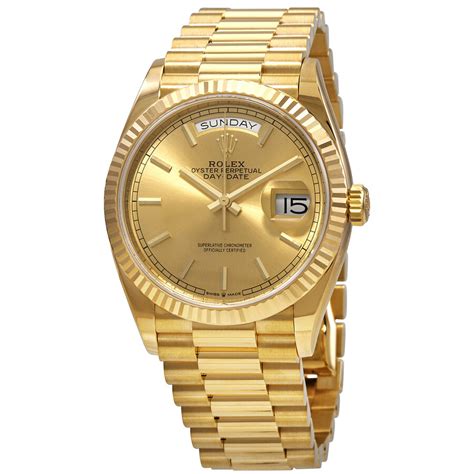 rolex day date 36 yellow gold price|Rolex Day-Date 36 price.